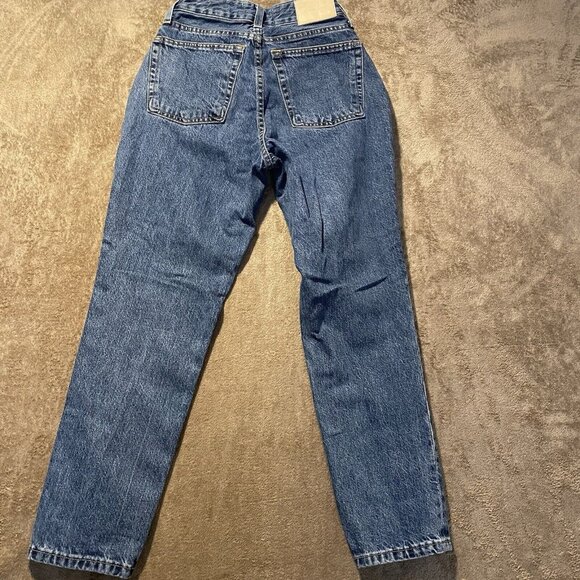 Everlane Jeans Womens Size 24 The Curvy 90's Cheeky Straight Button Fly Pants - Picture 6 of 10